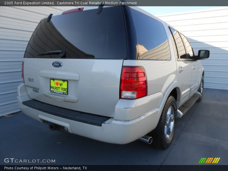 Cashmere Tri Coat Metallic / Medium Parchment 2005 Ford Expedition Limited