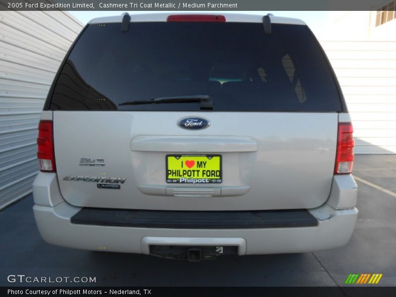 Cashmere Tri Coat Metallic / Medium Parchment 2005 Ford Expedition Limited