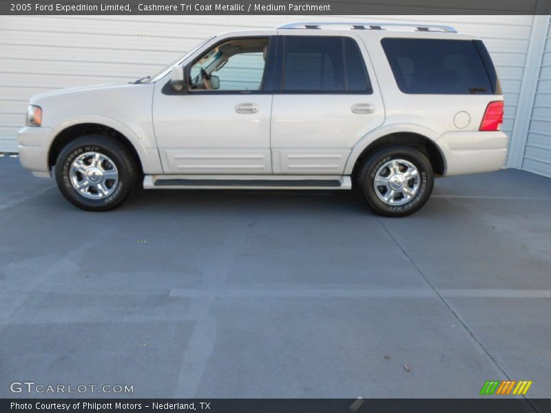 Cashmere Tri Coat Metallic / Medium Parchment 2005 Ford Expedition Limited
