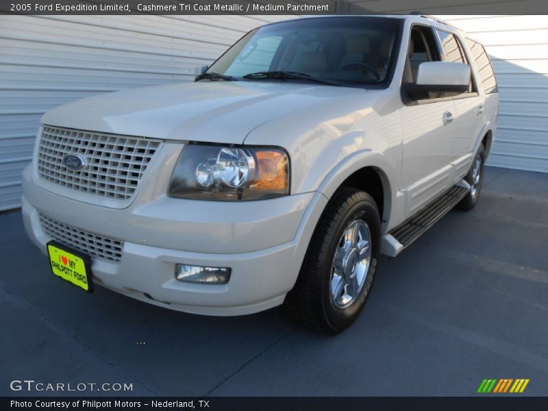 Cashmere Tri Coat Metallic / Medium Parchment 2005 Ford Expedition Limited
