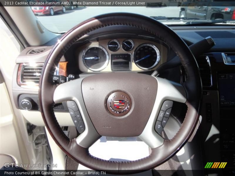  2013 Escalade Platinum AWD Steering Wheel