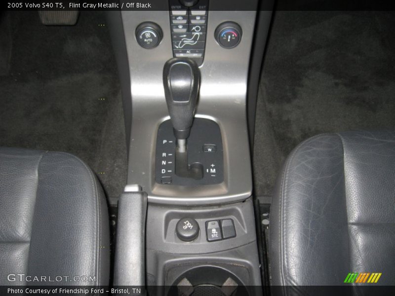 Flint Gray Metallic / Off Black 2005 Volvo S40 T5
