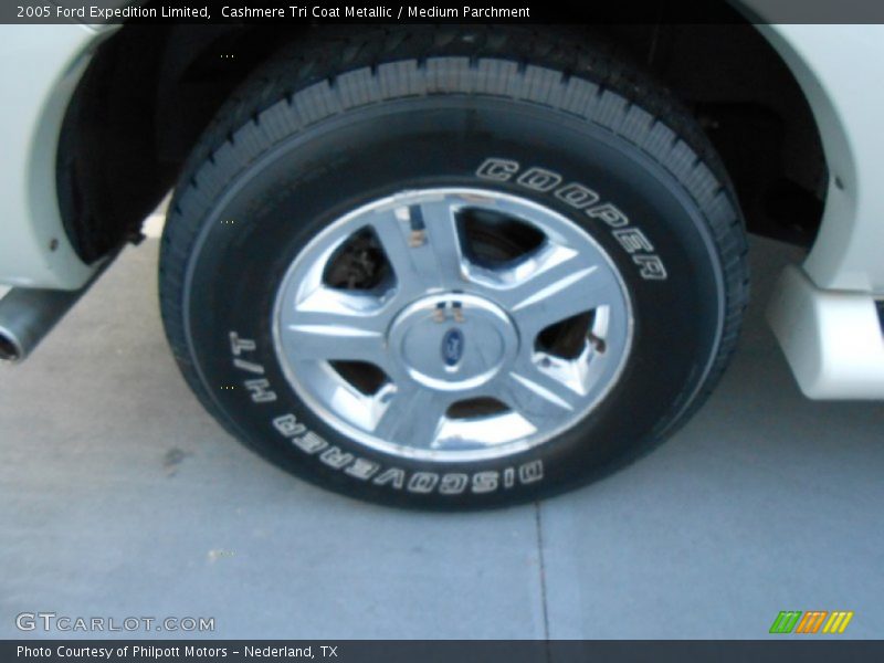 Cashmere Tri Coat Metallic / Medium Parchment 2005 Ford Expedition Limited