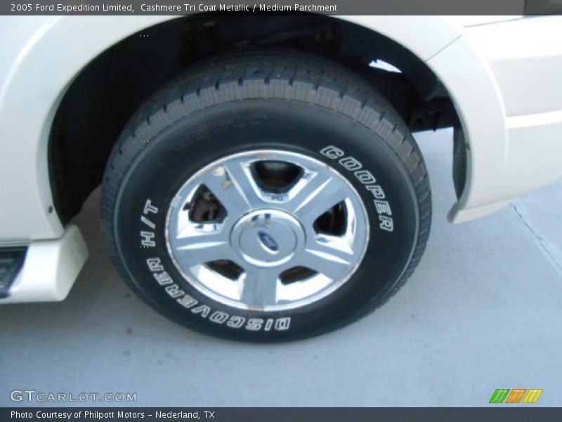 Cashmere Tri Coat Metallic / Medium Parchment 2005 Ford Expedition Limited
