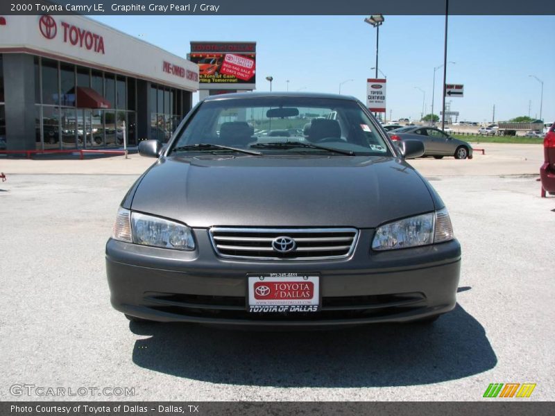 Graphite Gray Pearl / Gray 2000 Toyota Camry LE