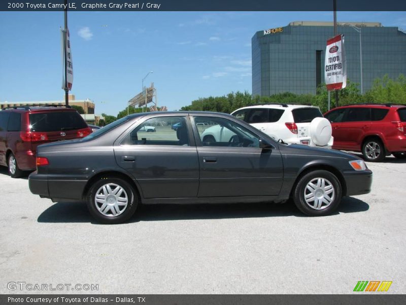 Graphite Gray Pearl / Gray 2000 Toyota Camry LE