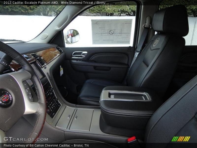  2013 Escalade Platinum AWD Ebony Interior