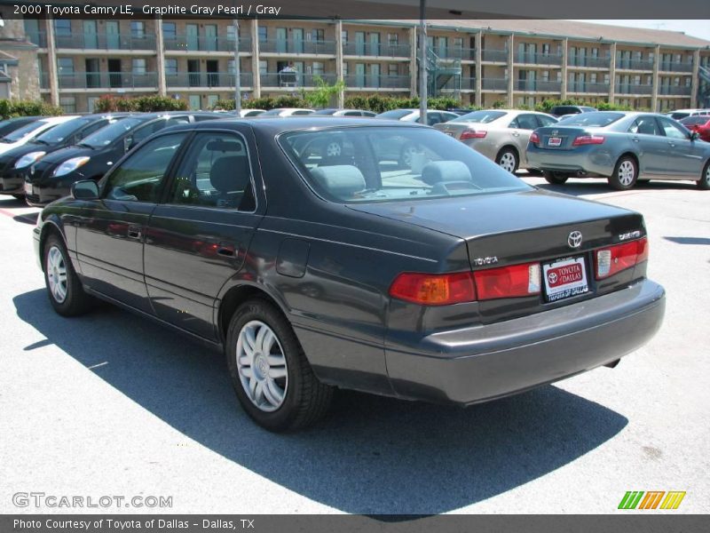 Graphite Gray Pearl / Gray 2000 Toyota Camry LE