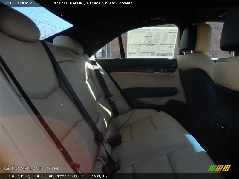 Silver Coast Metallic / Caramel/Jet Black Accents 2013 Cadillac ATS 2.5L
