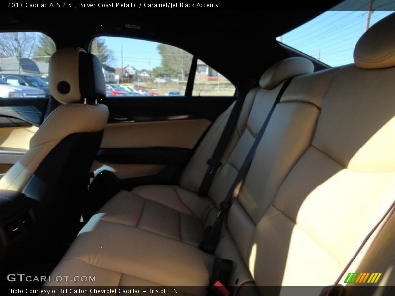Silver Coast Metallic / Caramel/Jet Black Accents 2013 Cadillac ATS 2.5L