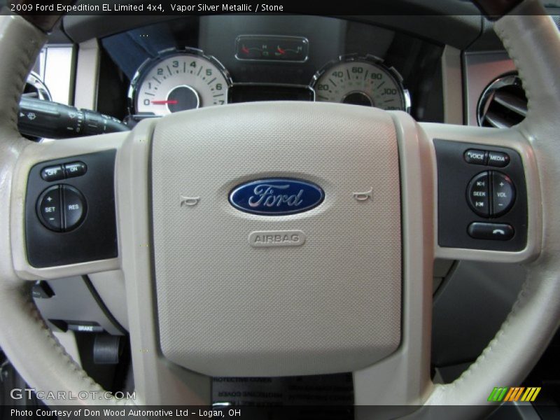 Controls of 2009 Expedition EL Limited 4x4