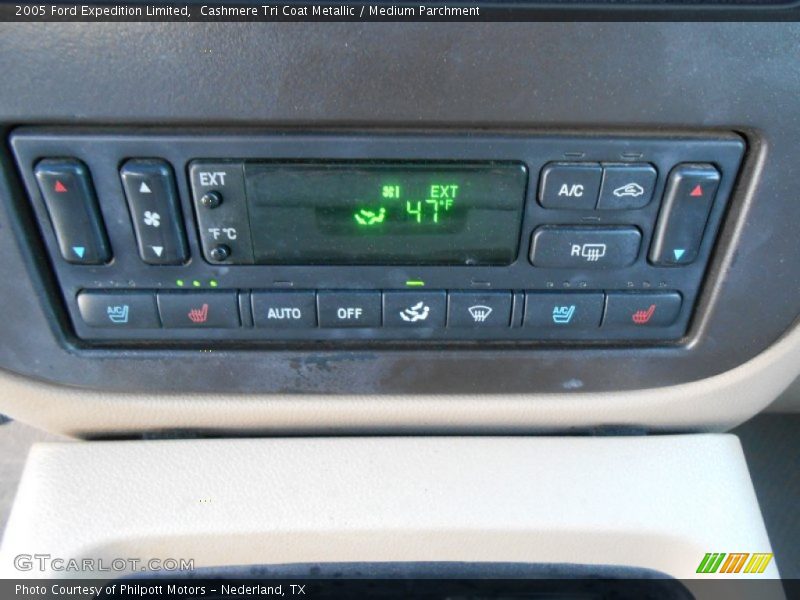 Controls of 2005 Expedition Limited