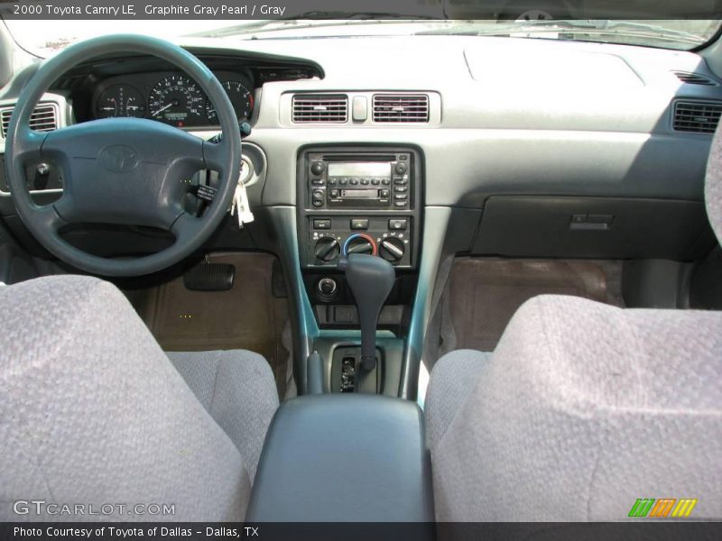 Graphite Gray Pearl / Gray 2000 Toyota Camry LE