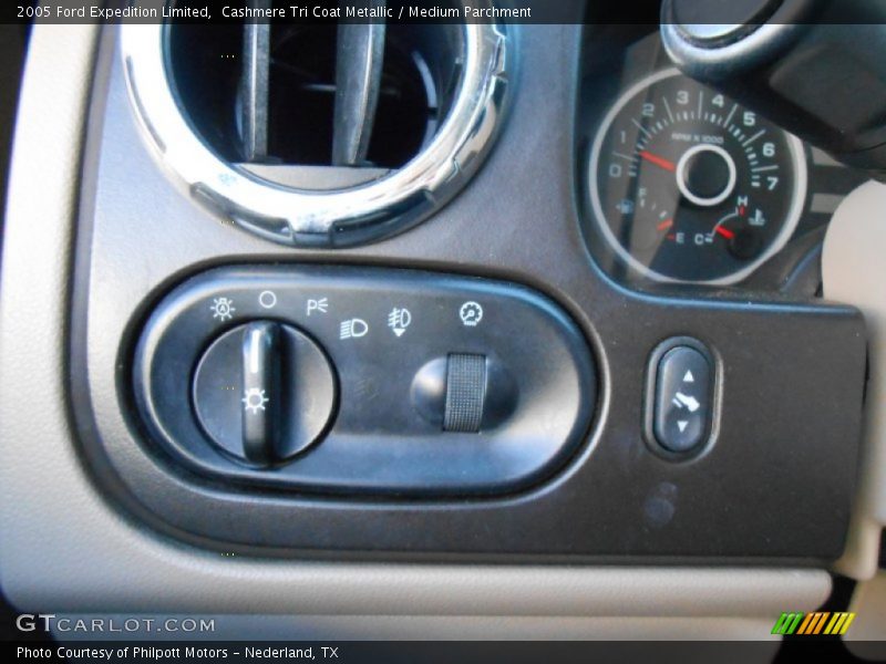 Controls of 2005 Expedition Limited
