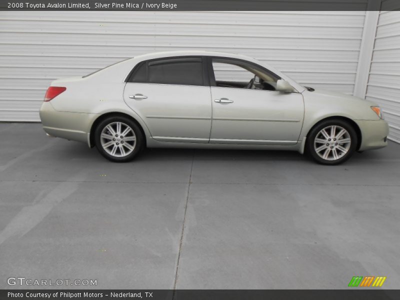 Silver Pine Mica / Ivory Beige 2008 Toyota Avalon Limited