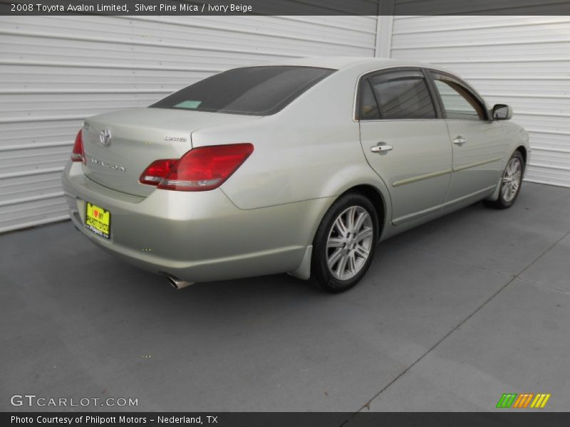 Silver Pine Mica / Ivory Beige 2008 Toyota Avalon Limited