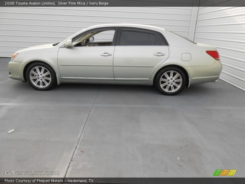 Silver Pine Mica / Ivory Beige 2008 Toyota Avalon Limited
