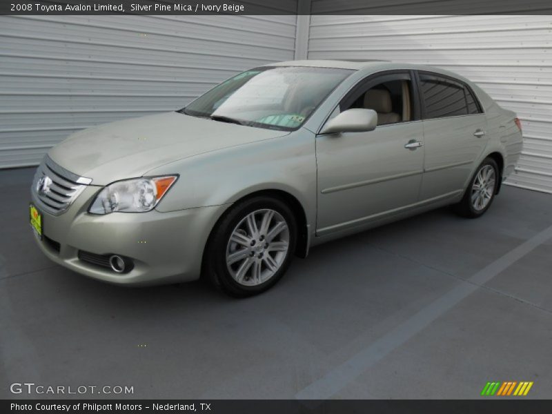 Silver Pine Mica / Ivory Beige 2008 Toyota Avalon Limited