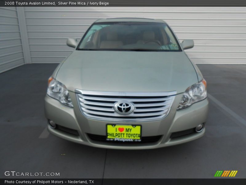Silver Pine Mica / Ivory Beige 2008 Toyota Avalon Limited