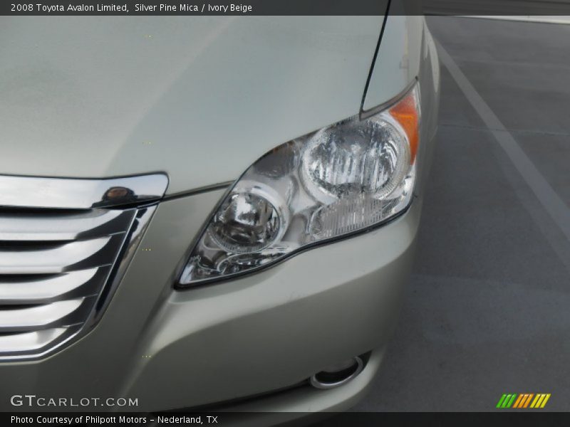 Silver Pine Mica / Ivory Beige 2008 Toyota Avalon Limited