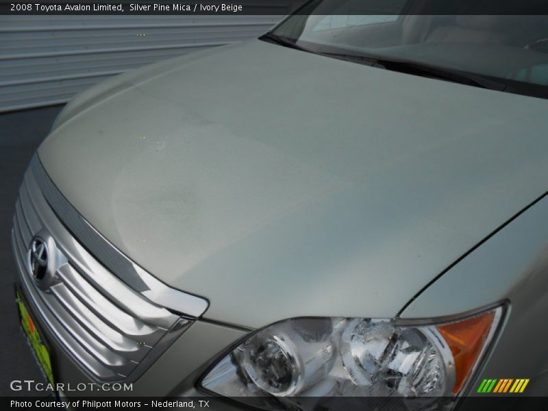 Silver Pine Mica / Ivory Beige 2008 Toyota Avalon Limited