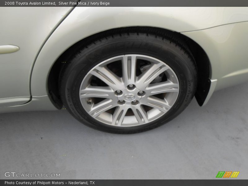 Silver Pine Mica / Ivory Beige 2008 Toyota Avalon Limited