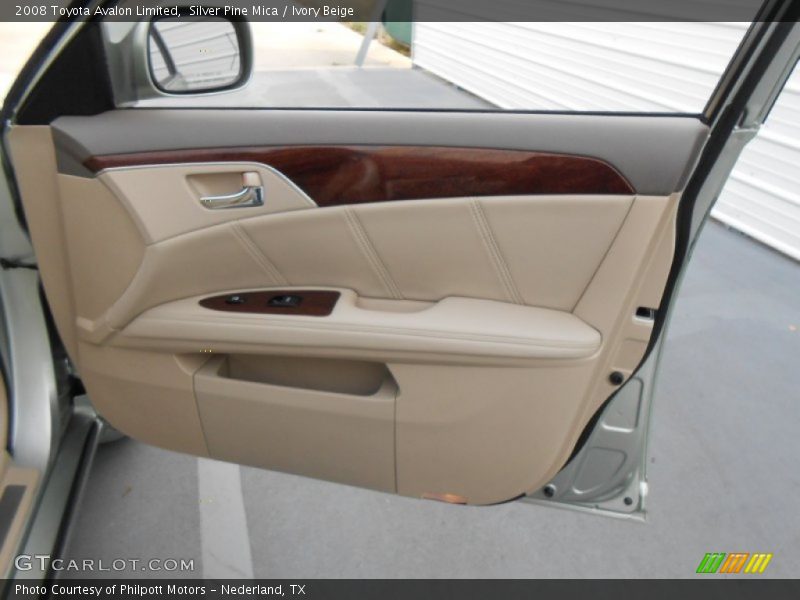 Silver Pine Mica / Ivory Beige 2008 Toyota Avalon Limited