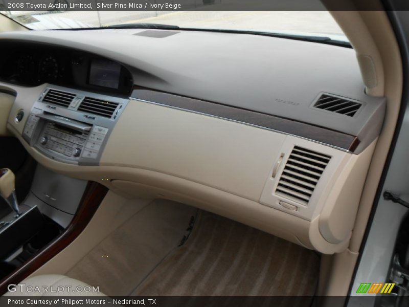 Silver Pine Mica / Ivory Beige 2008 Toyota Avalon Limited