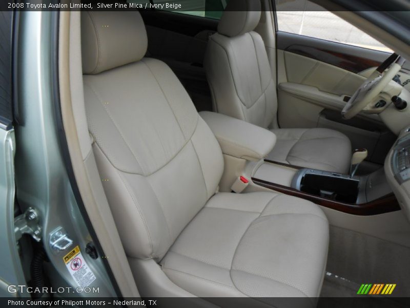 Silver Pine Mica / Ivory Beige 2008 Toyota Avalon Limited