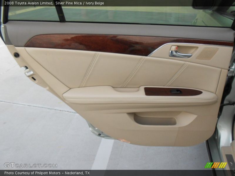 Silver Pine Mica / Ivory Beige 2008 Toyota Avalon Limited