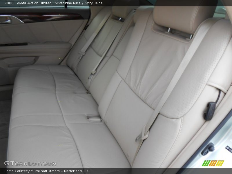 Silver Pine Mica / Ivory Beige 2008 Toyota Avalon Limited