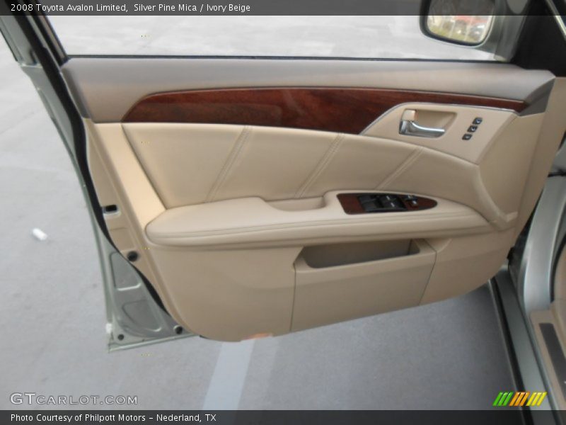 Silver Pine Mica / Ivory Beige 2008 Toyota Avalon Limited