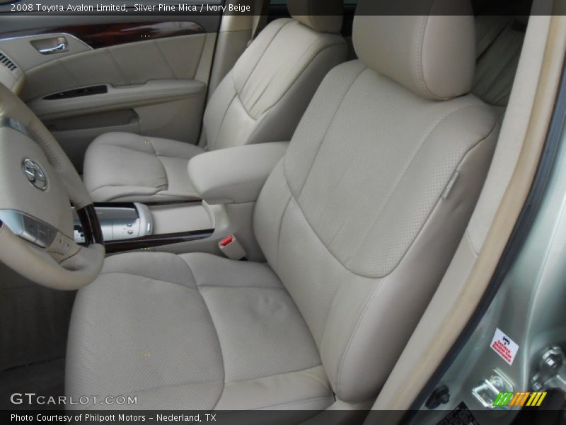 Silver Pine Mica / Ivory Beige 2008 Toyota Avalon Limited