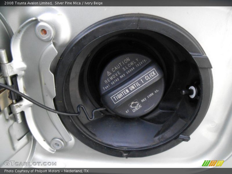 Silver Pine Mica / Ivory Beige 2008 Toyota Avalon Limited