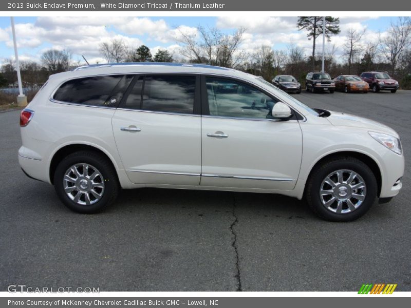  2013 Enclave Premium White Diamond Tricoat