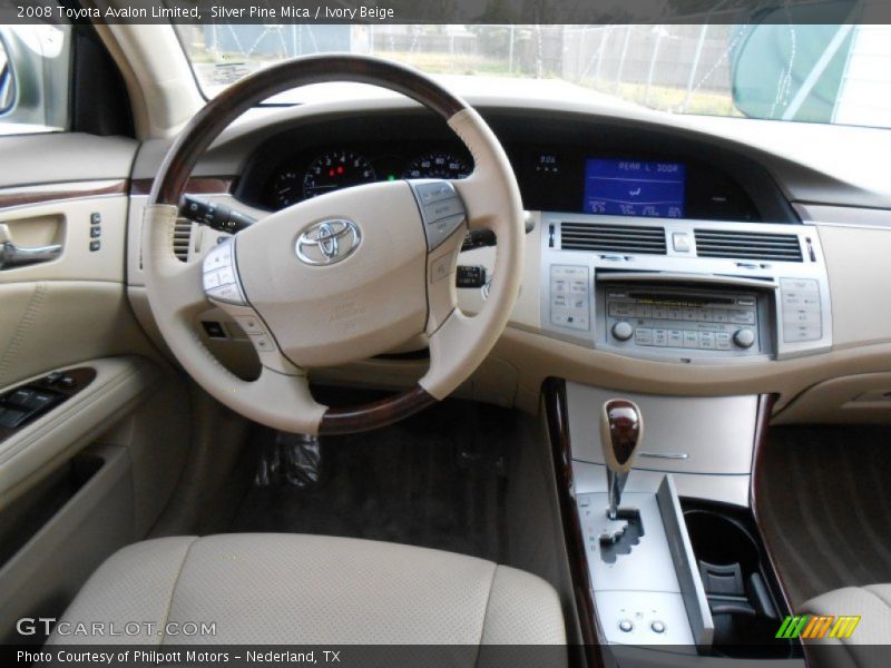Silver Pine Mica / Ivory Beige 2008 Toyota Avalon Limited