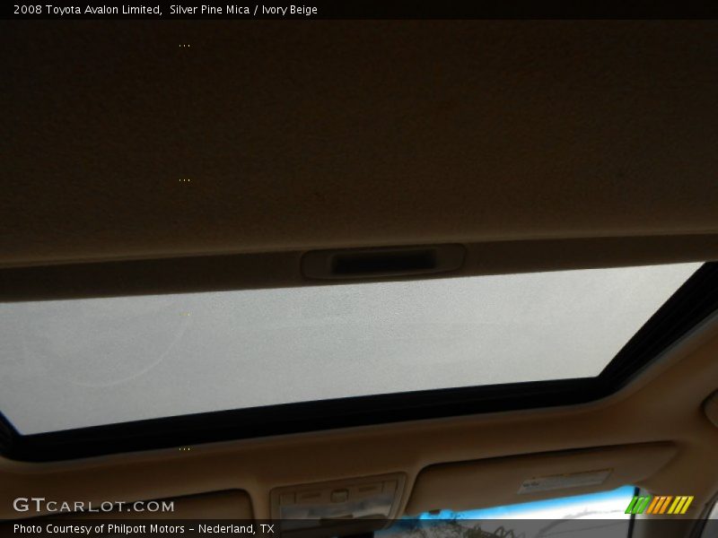 Silver Pine Mica / Ivory Beige 2008 Toyota Avalon Limited