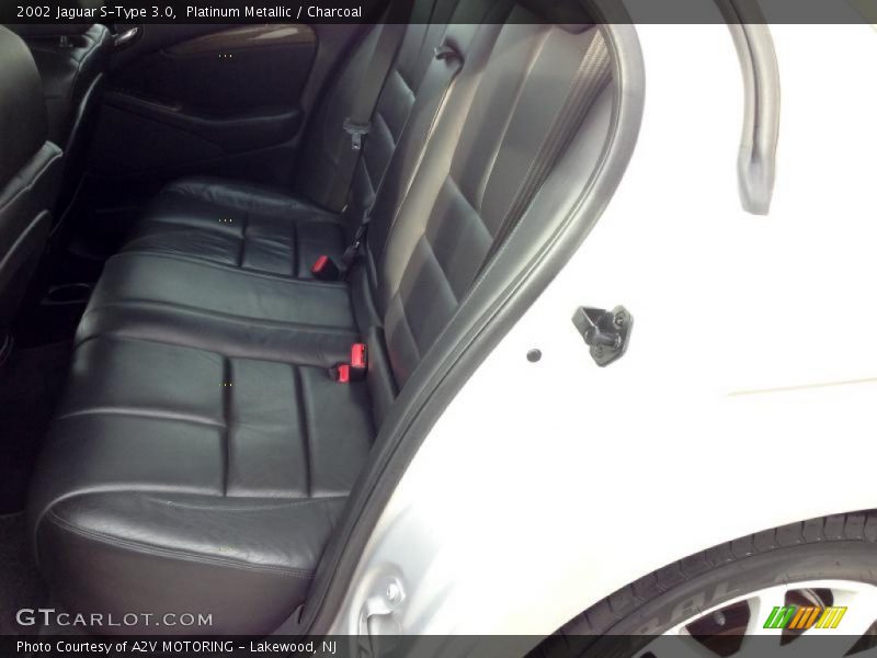 Rear Seat of 2002 S-Type 3.0