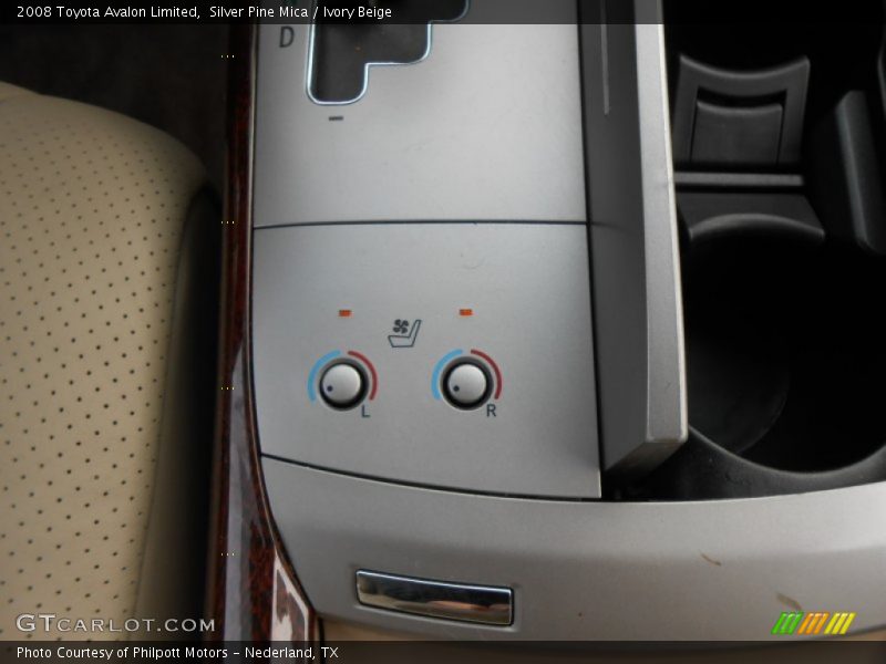 Silver Pine Mica / Ivory Beige 2008 Toyota Avalon Limited