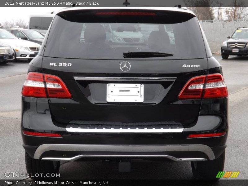 Black / Black 2013 Mercedes-Benz ML 350 4Matic
