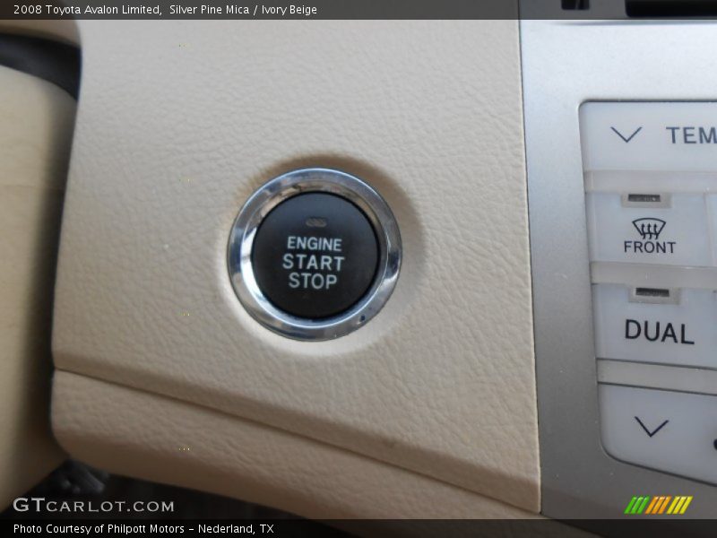 Silver Pine Mica / Ivory Beige 2008 Toyota Avalon Limited
