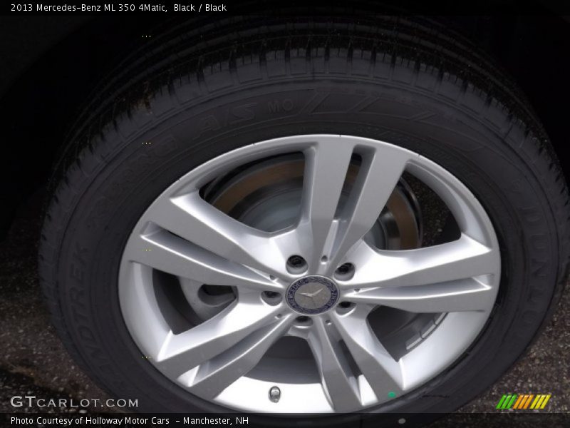 Black / Black 2013 Mercedes-Benz ML 350 4Matic
