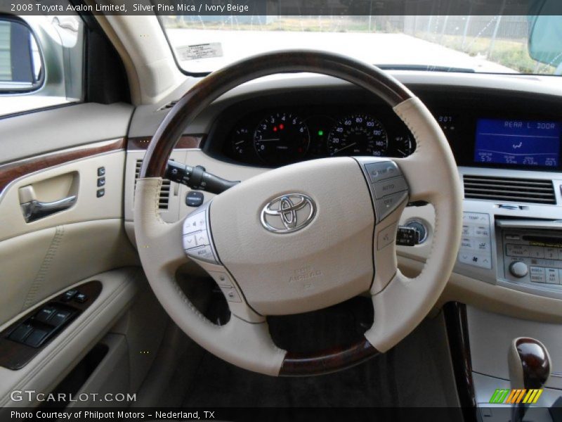 Silver Pine Mica / Ivory Beige 2008 Toyota Avalon Limited