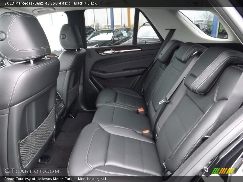 Black / Black 2013 Mercedes-Benz ML 350 4Matic