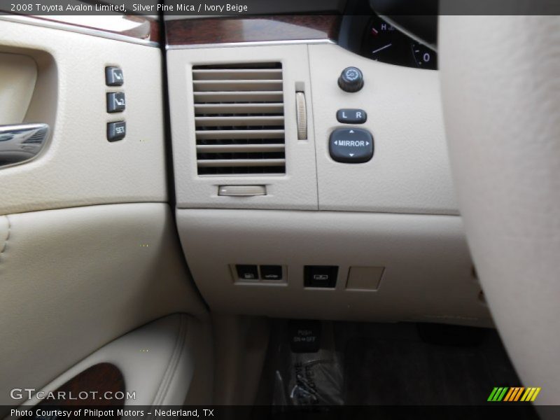 Silver Pine Mica / Ivory Beige 2008 Toyota Avalon Limited