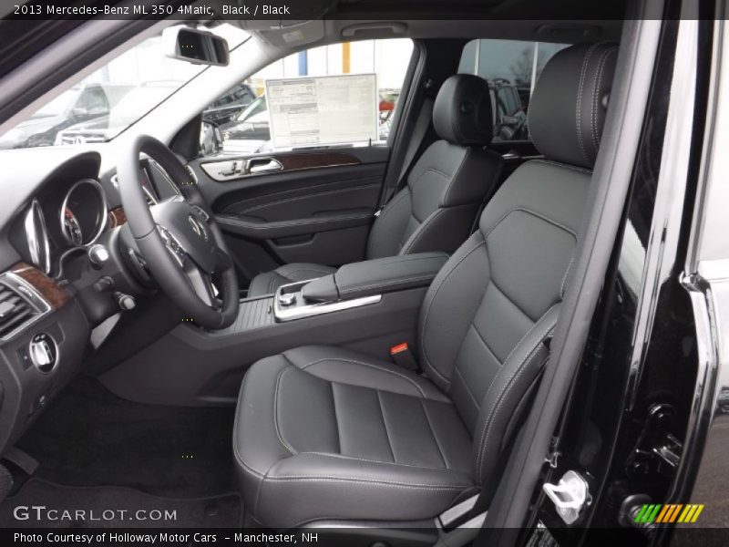 Black / Black 2013 Mercedes-Benz ML 350 4Matic