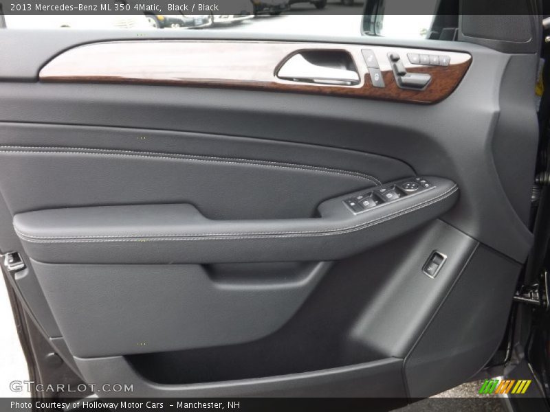 Black / Black 2013 Mercedes-Benz ML 350 4Matic
