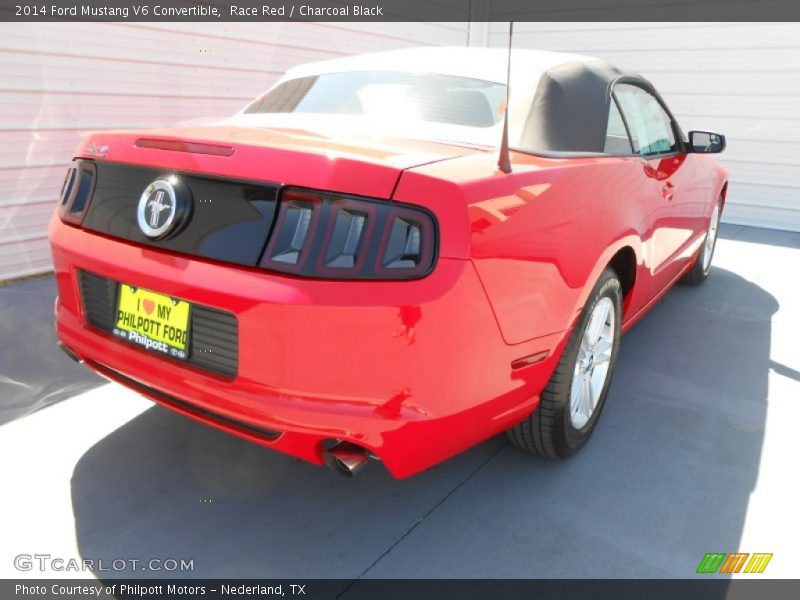 Race Red / Charcoal Black 2014 Ford Mustang V6 Convertible