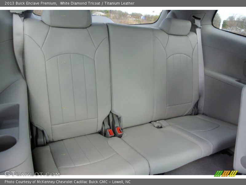 Rear Seat of 2013 Enclave Premium