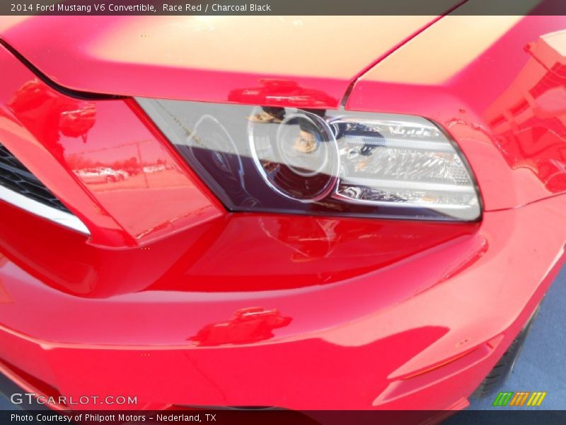 Race Red / Charcoal Black 2014 Ford Mustang V6 Convertible